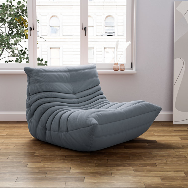 The Twillery Co.® Corduroy Armless Bean Bag Chair & Lounger Wayfair